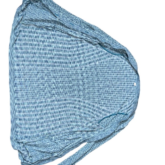Athleta Revolve Seamless Cardigan Blue Heather Medium - Picture 7 of 10